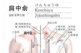 肩中俞穴