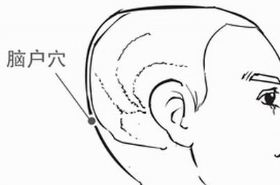 脑户穴