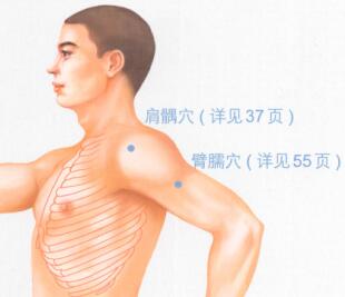 肩周炎按摩部位图解