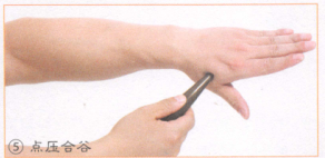 牙痛按摩部位图解