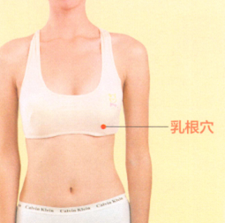产后缺乳艾灸哪个部位图解