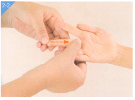 小儿鹅口疮按摩部位图解