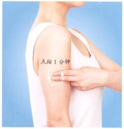 肩周炎按摩部位图解
