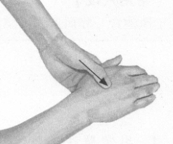 腰痛按摩部位图解