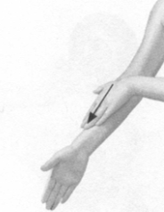 鼻炎按摩部位图解