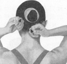 颈椎病按摩部位图解