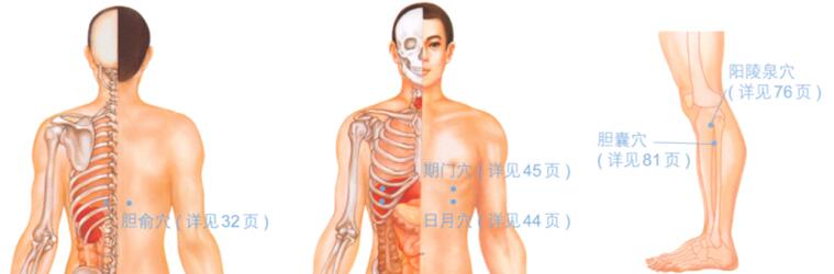 胆囊炎按摩部位图解