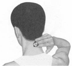 颈背痛按摩部位图解