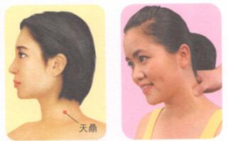 喉咙痛按摩部位图解