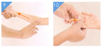 小儿肺炎按摩部位图解