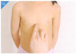 小儿咽炎按摩部位图解