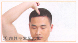 慢性鼻炎按摩部位图解