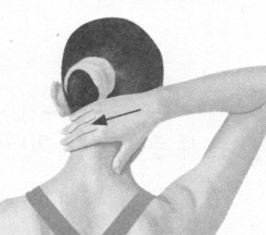 颈椎病按摩部位图解