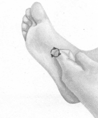 痛经按摩部位图解