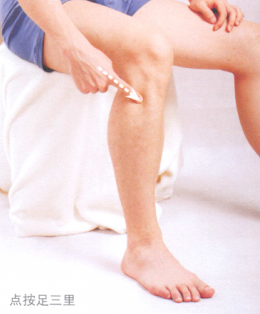 踝关节扭伤艾灸哪个部位图解