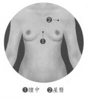丰胸按摩部位图解