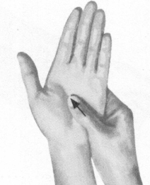 高血压按摩部位图解