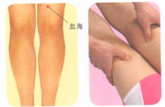 阴部瘙痒按摩部位图解