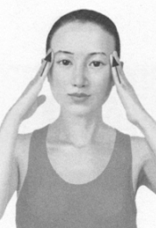 鼻炎按摩部位图解