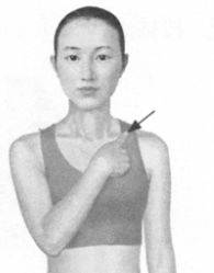 肩周炎按摩部位图解