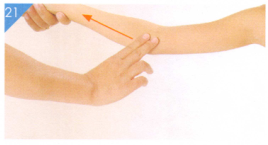 小儿荨麻疹按摩部位图解