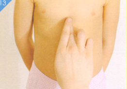 小儿打嗝按摩部位图解