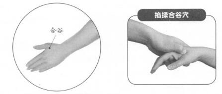 感冒按摩部位图解