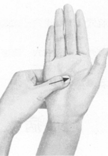 冠心病按摩部位图解