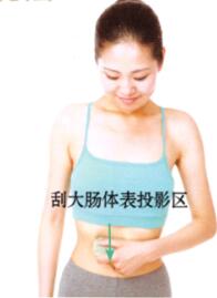 腹泻刮痧部位图解