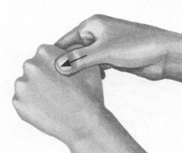 胃肠炎按摩部位图解