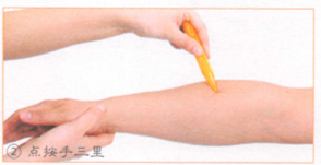 网球肘按摩部位图解