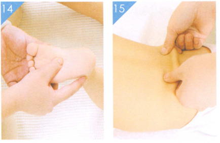 小儿麻疹按摩部位图解