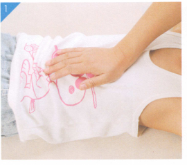 小儿囟门闭合晚按摩部位图解