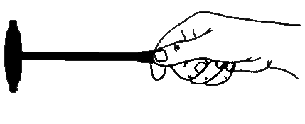 磁圆梅针持针方法