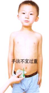 小儿便秘刮痧部位图解