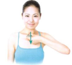 肺和大肠保健刮痧部位图解