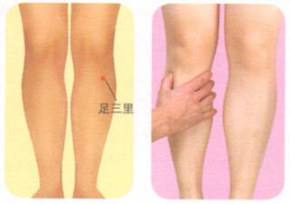 恶心-呕吐按摩部位图解