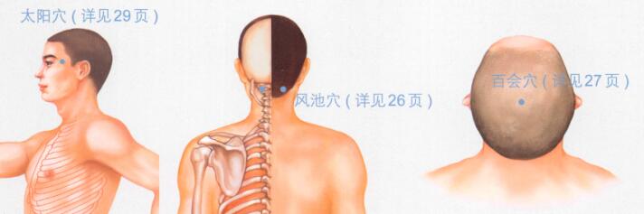 高血压按摩部位图解