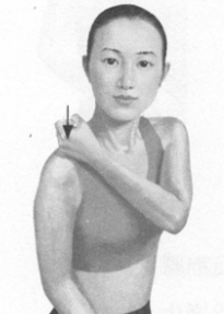 肩周炎按摩部位图解