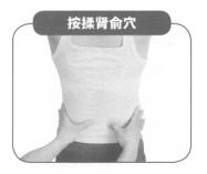 腰背痛按摩部位图解