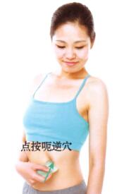 呃逆刮痧部位图解