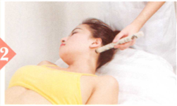 面神经麻痹艾灸哪个部位图解