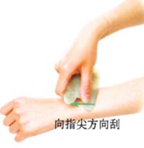 胁痛刮痧部位图解