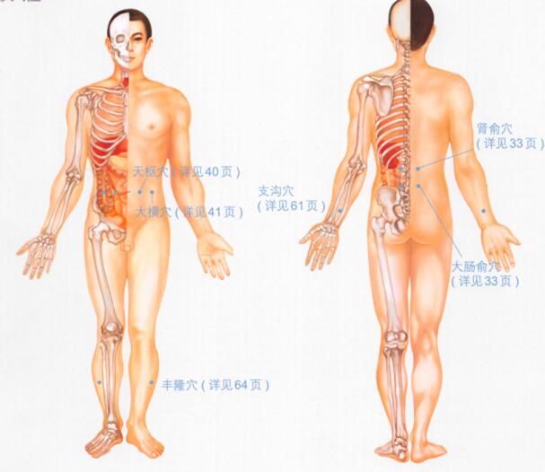 便秘按摩部位图解