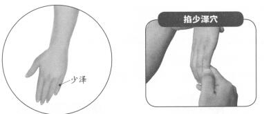 产后缺乳按摩部位图解