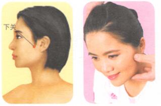 牙痛按摩部位图解