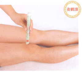 膝关节痛艾灸哪个部位图解