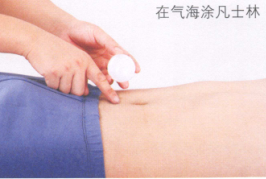 中暑艾灸哪个部位图解