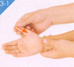 舌舔皮炎按摩部位图解