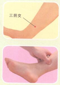 白带异常按摩部位图解